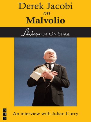 cover image of Derek Jacobi on Malvolio (Shakespeare on Stage)